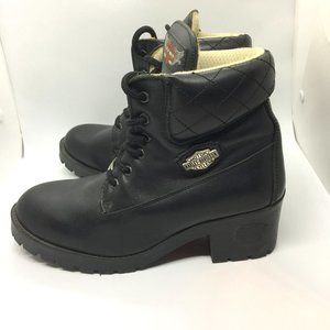 HARLEY DAVIDSON Womens Size 8.5 Vintage Boots